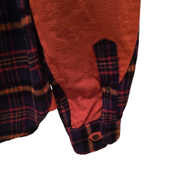 Betabrand Long Sleeve Button Up Flannel Shirt. Size Small - Picture 8 of 8